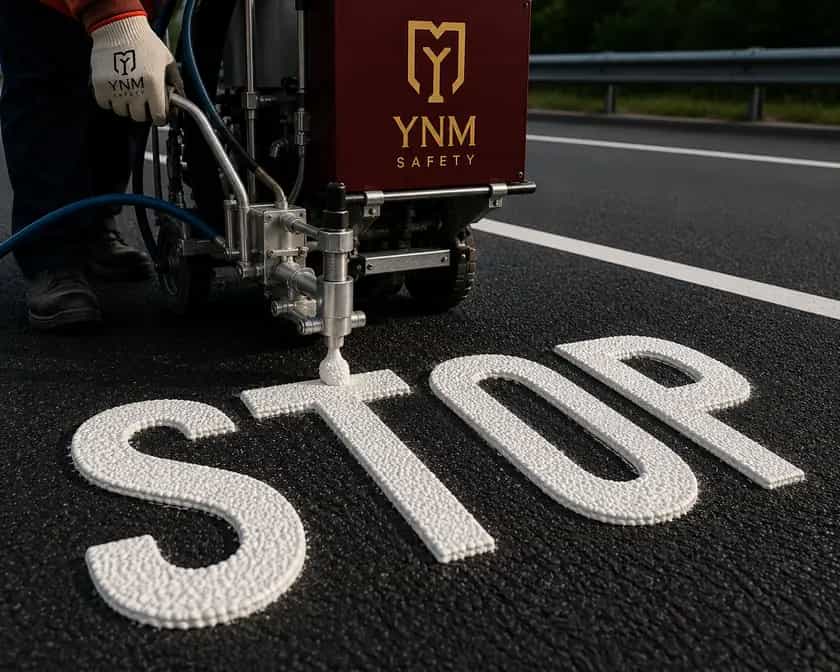 MMA resin cold plastic raised sign marking paint — YNM Safety