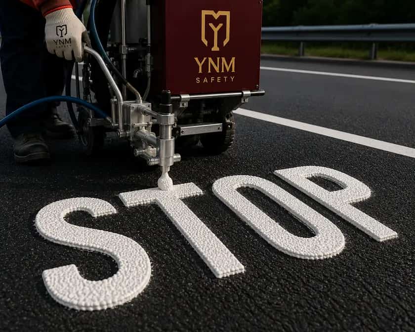 MMA resin cold plastic raised sign marking paint — YNM Safety