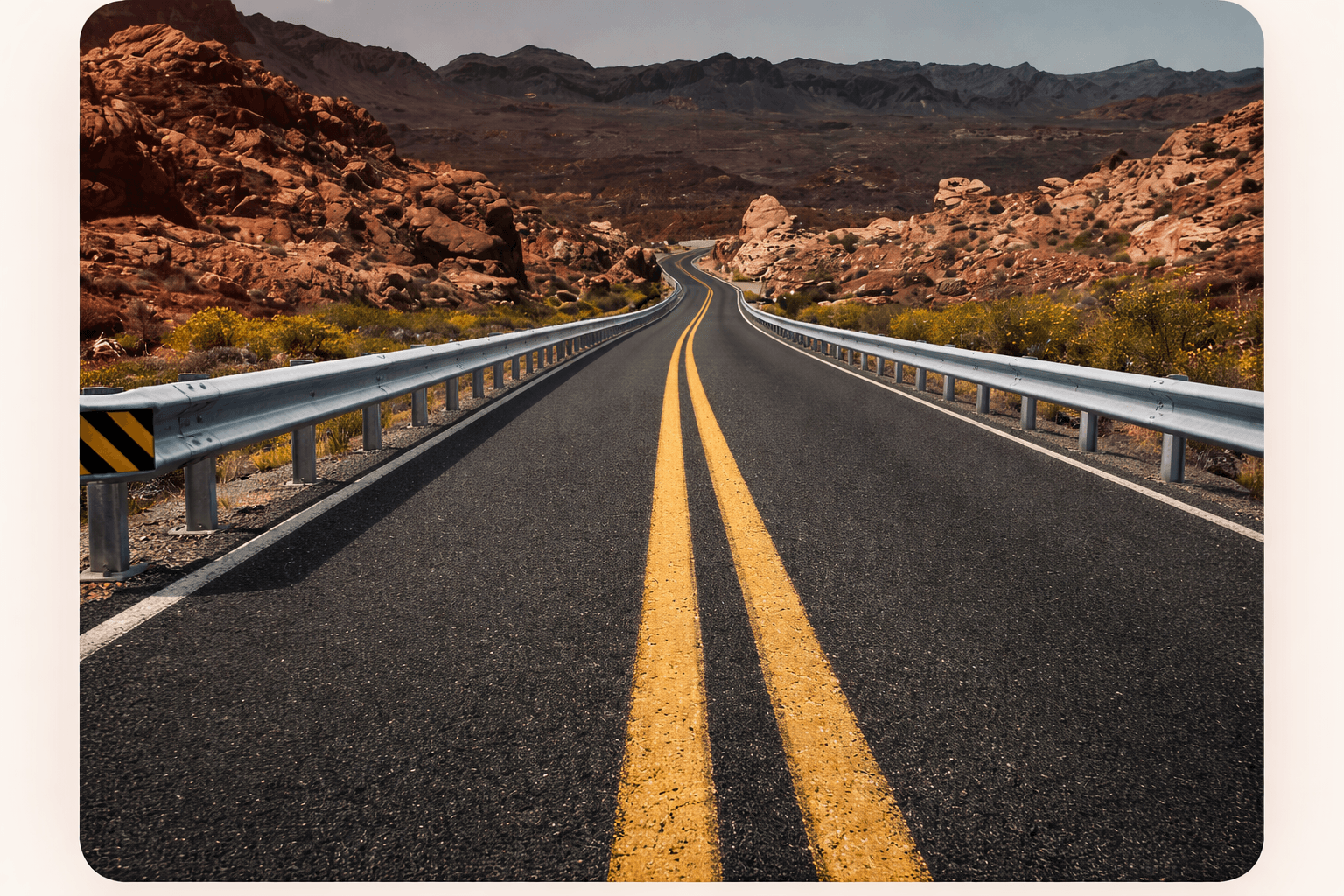 Metal Beam Crash Barriers