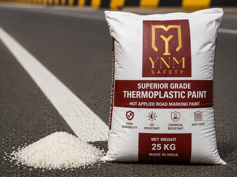 Hot thermoplastic superior grade road marking paint for NHAI tender specifications