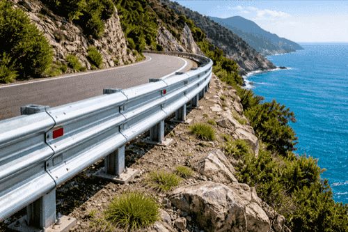 Thrie Beam Crash Barrier - YNM Safety | Hot Thermoplastic Paint Manufacturers India - Image 6