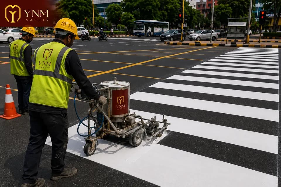 Choosing the right road marking paint system for the job
