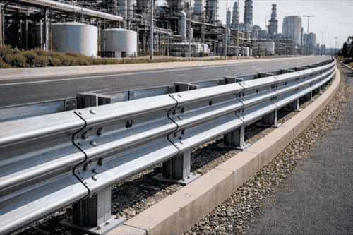 Thrie Beam Crash Barrier - YNM Safety | Hot Thermoplastic Paint Manufacturers India - Image 4