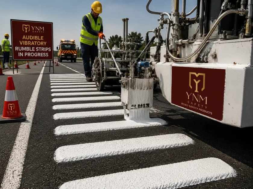 Road marking myths — specialty markings on a live corridor
