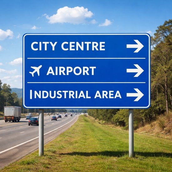 Informatory Sign Board - YNM Safety | Hot Thermoplastic Paint Manufacturers India - Image 1