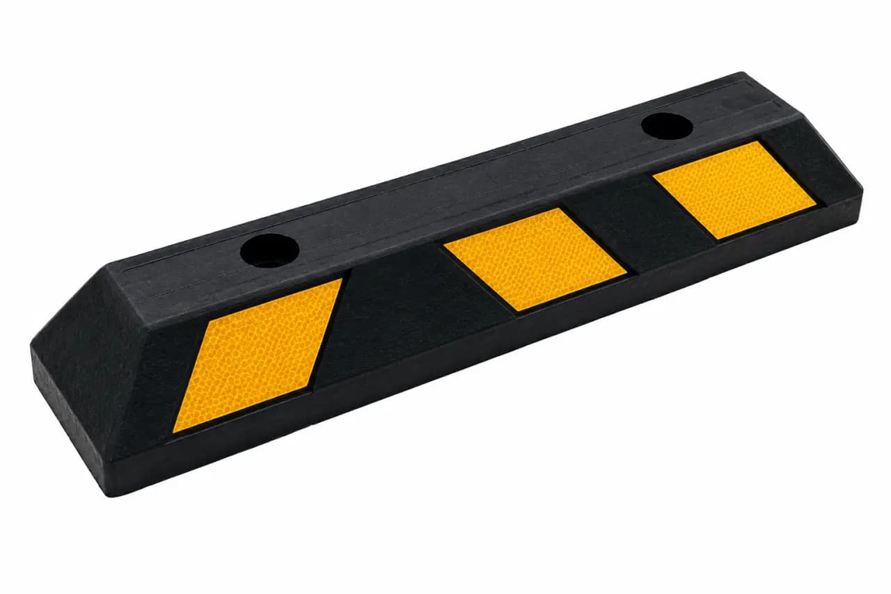 Rubber Car Stopper - YNM Safety Parking Safety Product | Rubber Products