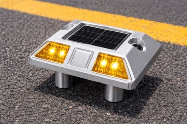 Solar Stud - Twin Shank - YNM Safety Road Safety Furniture | Road Safety Equipment India