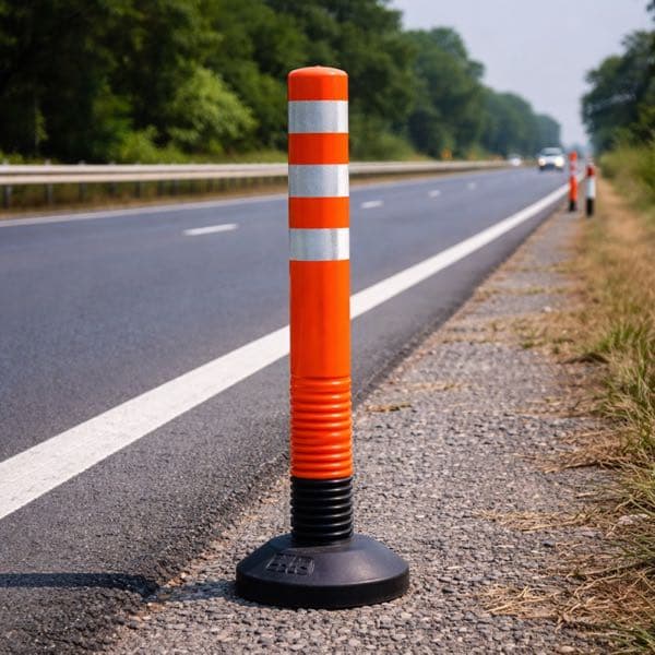 Spring Post (750 mm) - YNM Safety Road Safety Furniture | Road Safety Equipment India