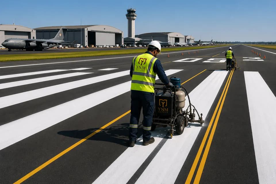 Tender-ready road marking paint documentation and supply