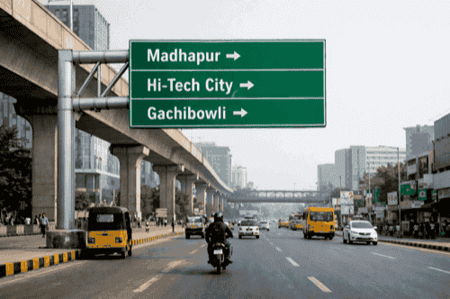 Cantilever Signage - YNM Safety | Hot Thermoplastic Paint Manufacturers India - Image 3