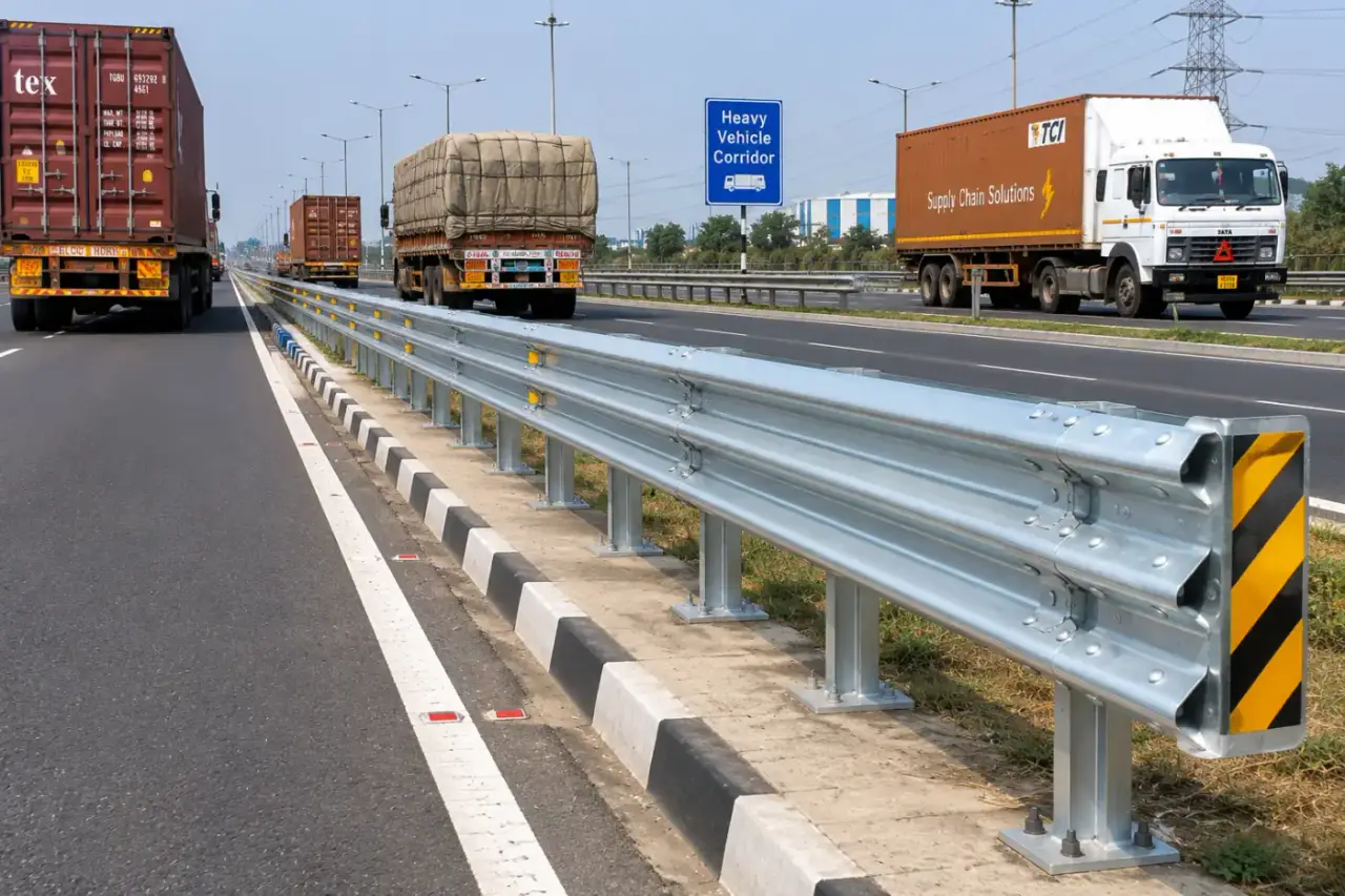 Heavy Vehicle Corridors Thrie Beam Manufacturers — application area