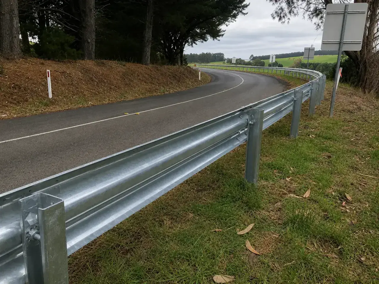 W Beam Crash Barrier Manufacturers product image — YNM Safety manufacturers