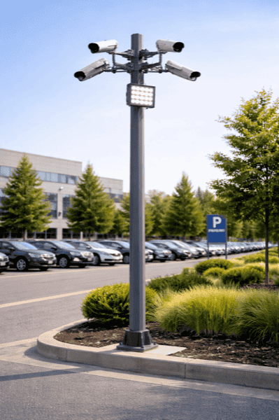 Camera Poles - YNM Safety Fabrication | Custom Steel Metal Fabrication India