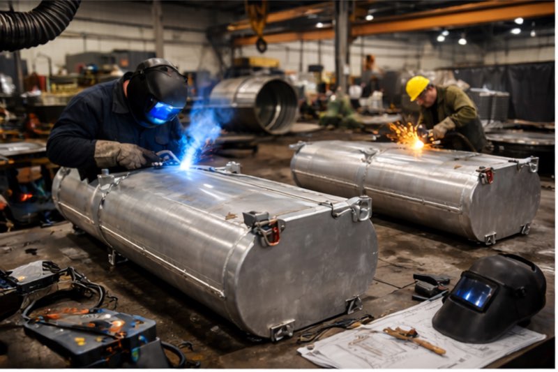 Modular Pontoon - YNM Safety Fabrication | Custom Steel Metal Fabrication India