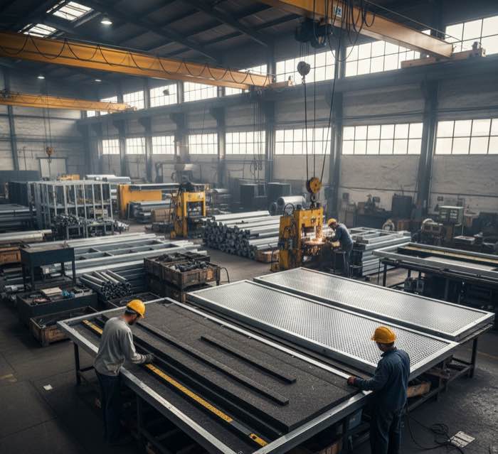 Noise Barriers - YNM Safety Fabrication | Custom Steel Metal Fabrication India