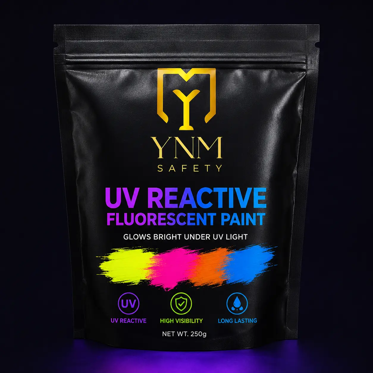 Fluorescent Paint β manufactured by YNM Safety India, road marking and road safety products