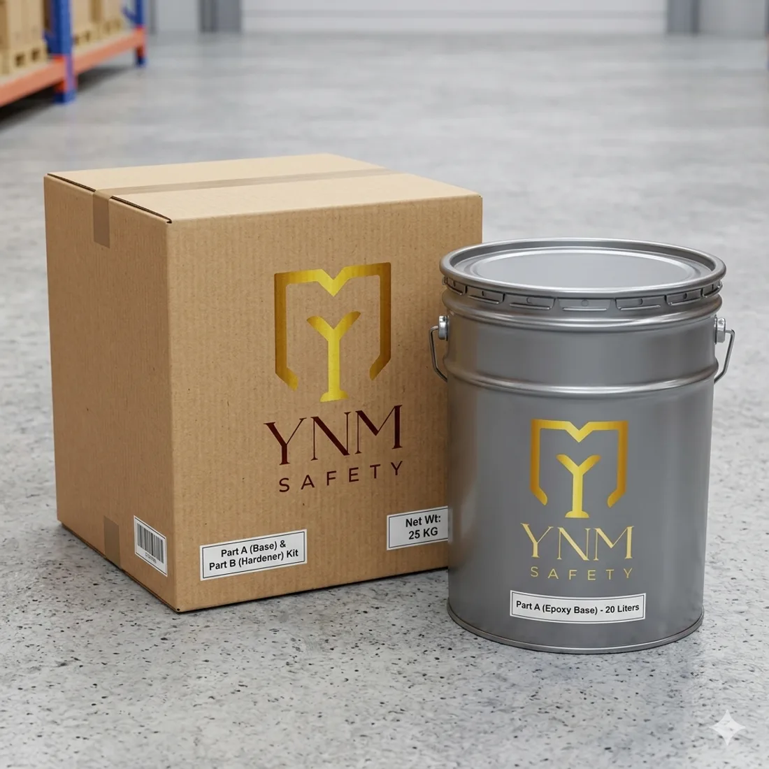 Epoxy Paints specifications diagram - YNM Safety