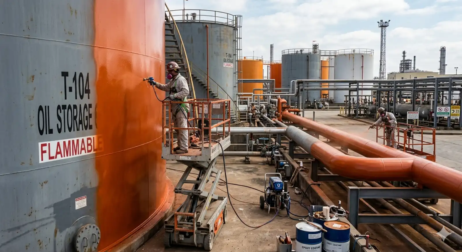 Red Oxide Enamel Primer by YNM Safety