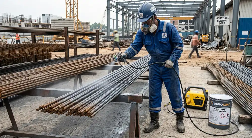 2 Component Epoxy Paint by YNM Safety