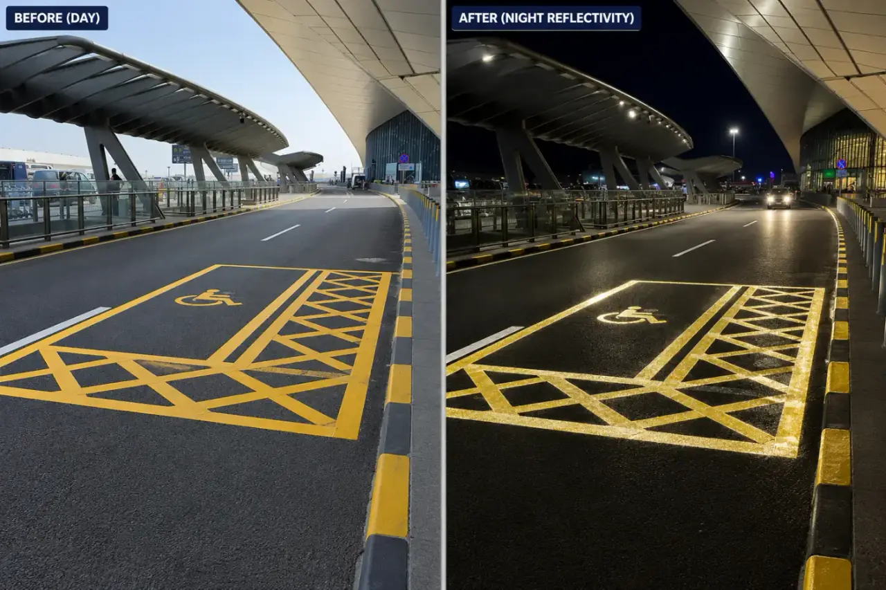 Waterborne Paint With Reflectivity Manufacturers product image — YNM Safety manufacturers