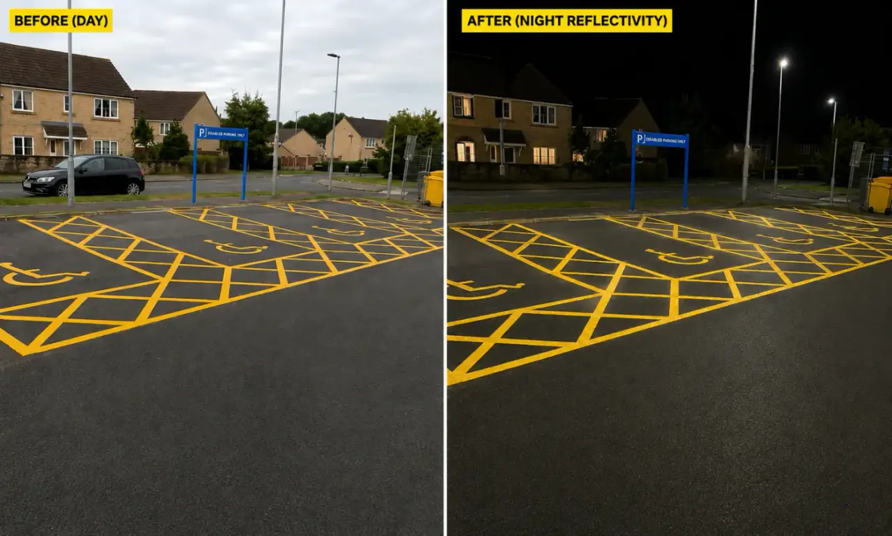 Parking Areas And Commercial Complexes Paint Manufacturers — application area