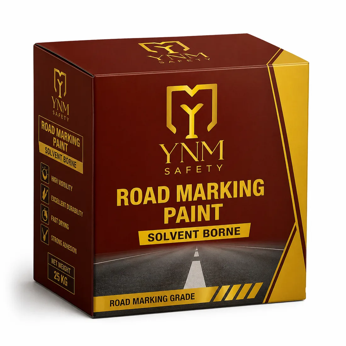 Solvent Borne Paints specifications diagram - YNM Safety