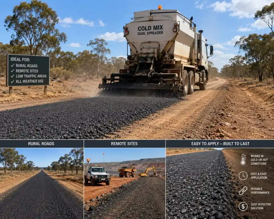 Cold Mix — manufactured by YNM Safety India, road marking and road safety products