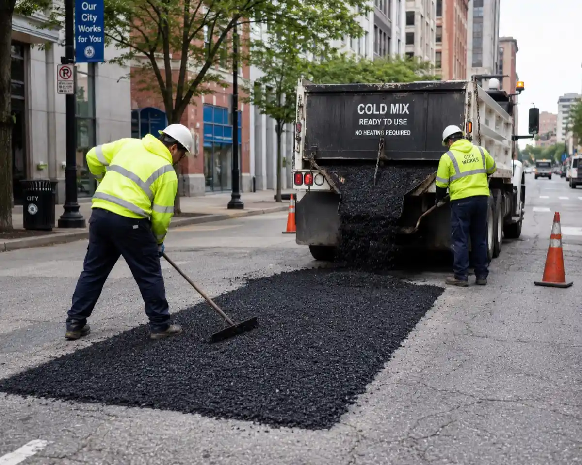 Cold Mix — manufactured by YNM Safety India, road marking and road safety products