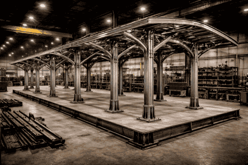 Railway Structures - YNM Safety Fabrication | Custom Steel Metal Fabrication India