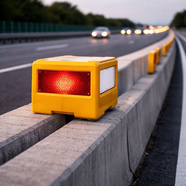 Box Type Median Marker - YNM Safety Road Safety Furniture | Road Safety Equipment India