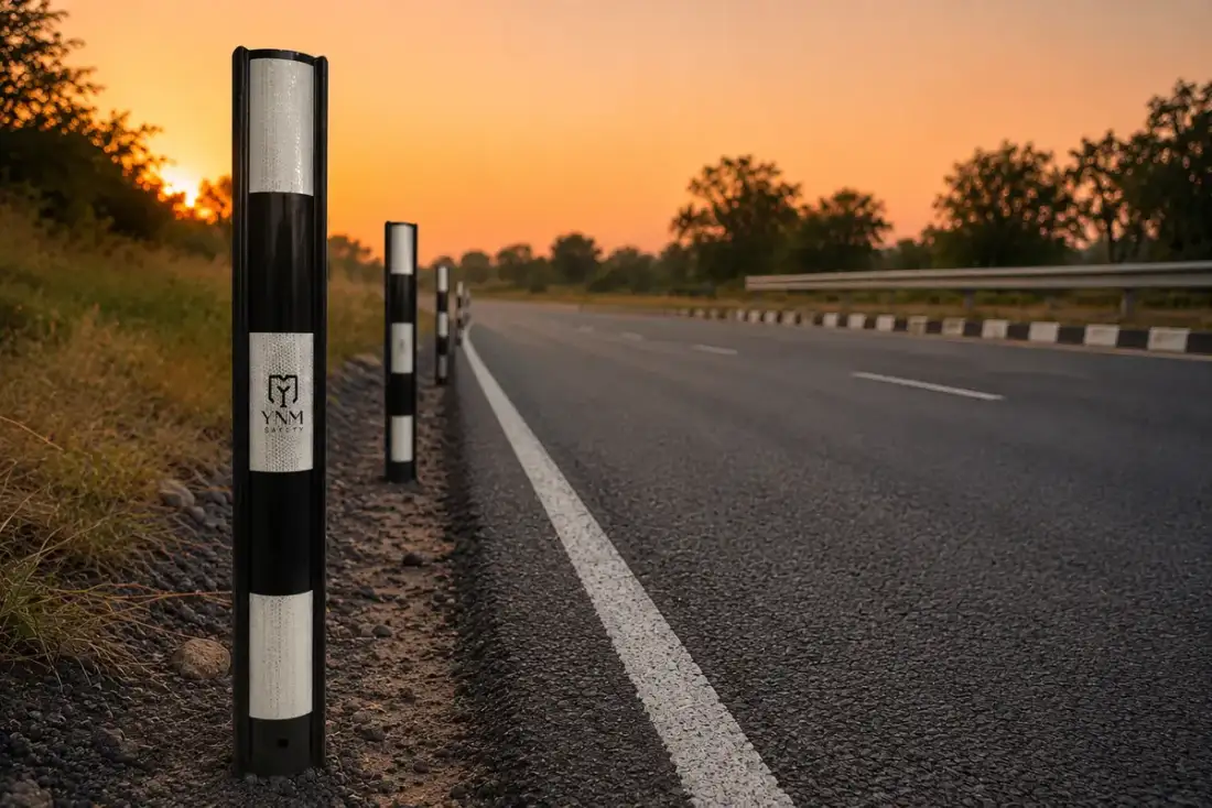 IRC Delineators On Road Manufacturers - YNM Safety Road Safety Furniture | Road Safety Equipment India