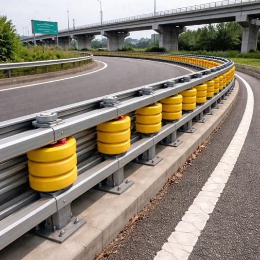 Roller Beam Crash Barriers - YNM Safety | Hot Thermoplastic Paint Manufacturers India - Image 6