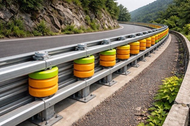 Roller Beam Crash Barriers - YNM Safety | Hot Thermoplastic Paint Manufacturers India - Image 5