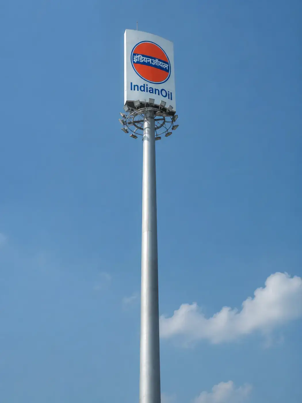 Highmast Sign Board Manufacturers In India — YNM Safety elevated highway sign board with Retro Reflective legends, Hyderabad