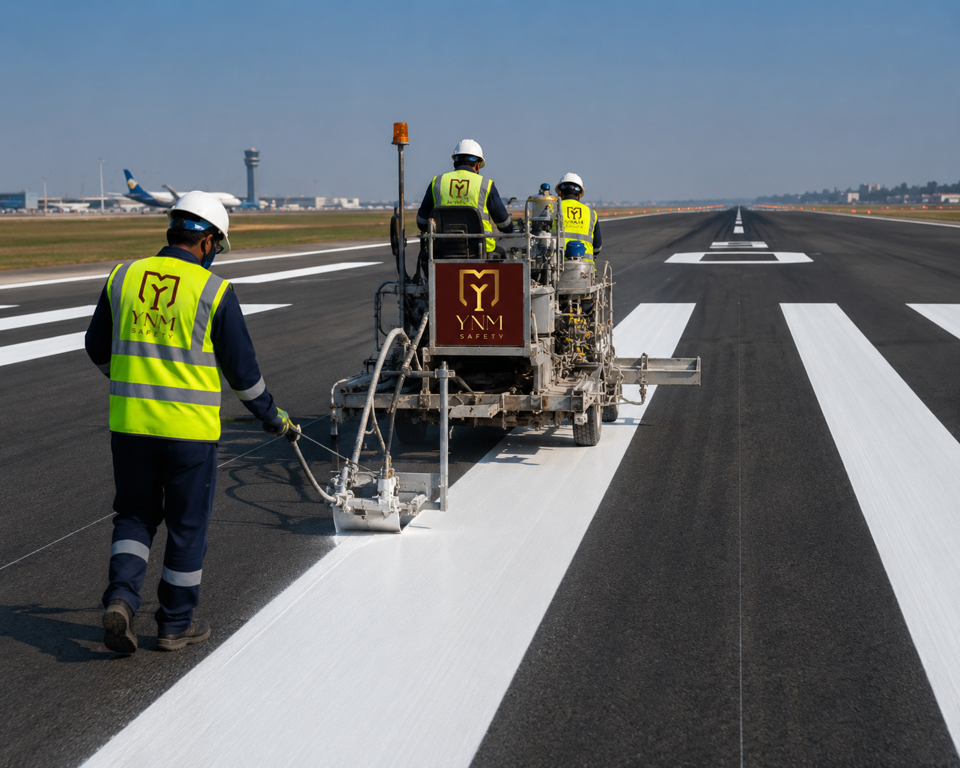 Waterborne Airfield Marking Paint Manufacturers product gallery thumbnail — YNM Safety manufacturers