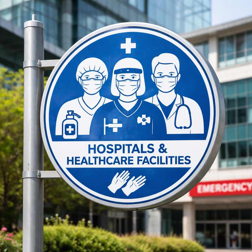 Mandatory Sign Board (Circular) - YNM Safety | Hot Thermoplastic Paint Manufacturers India - Image 4