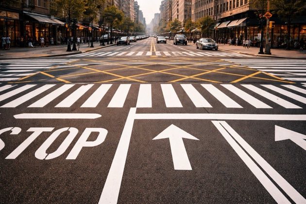 Zebra Crossings & Junctions