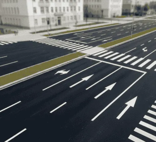 Thermoplastic paints for road marking